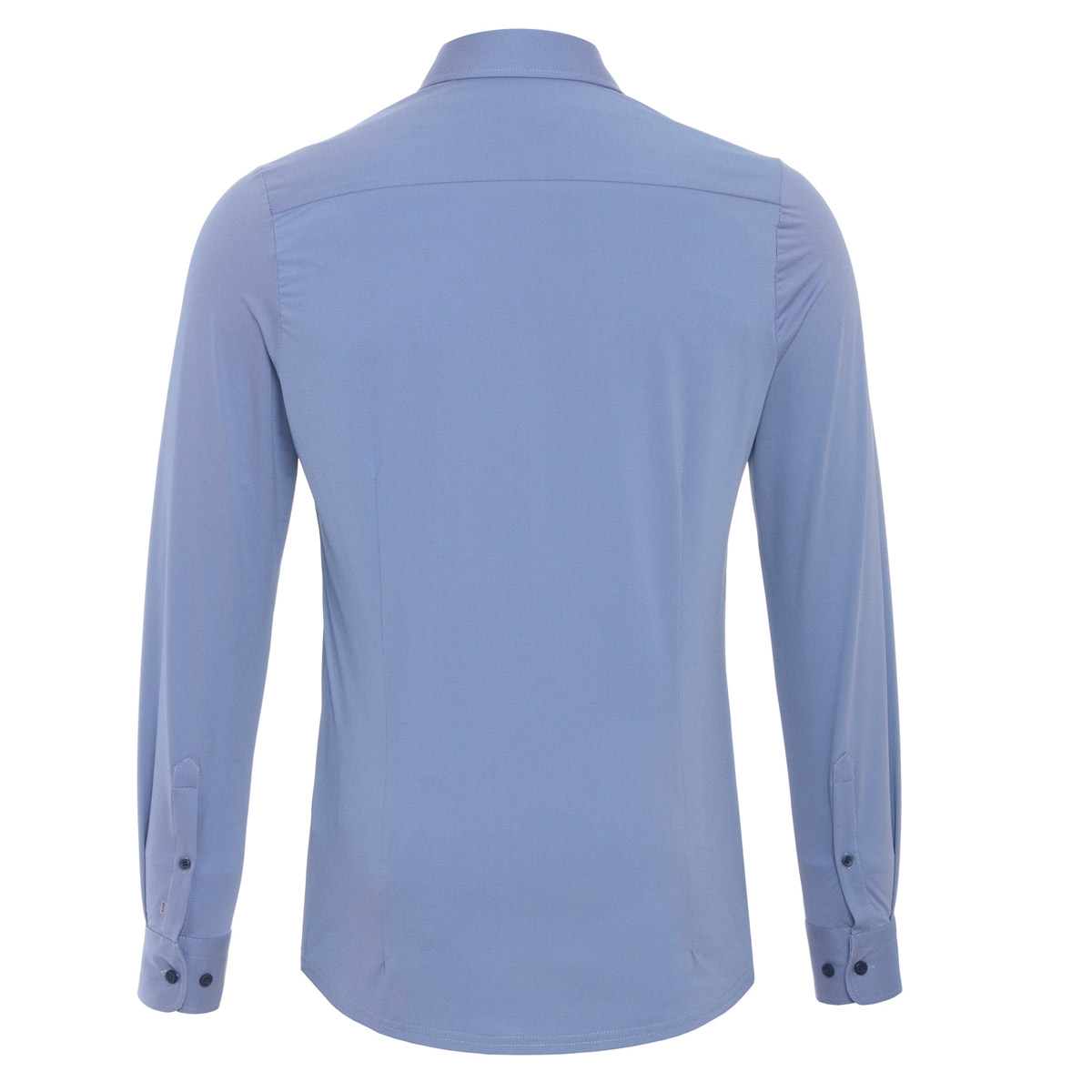 PURE Functional Twill Slim Fit Hemd Herren PURE_4030-21750_Functional-Hemd-langarm_Mittelblau_02