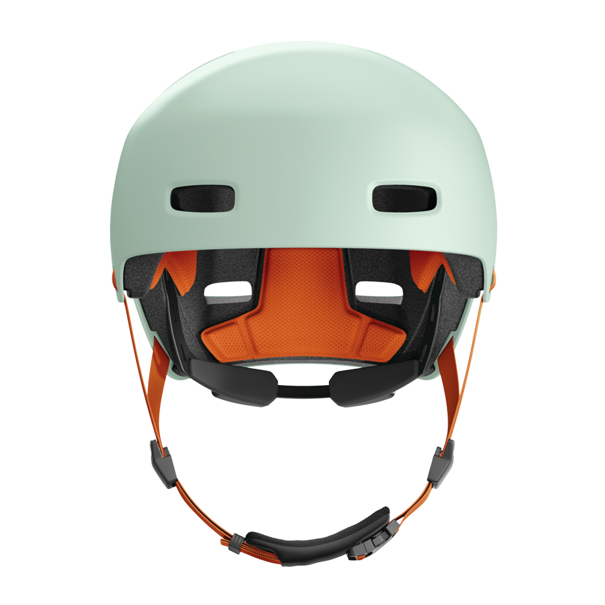 ABUS XOXO Helm City Skate Helm mint grün ABUS XOXO Helm City Skate Helm mint grün von vorne