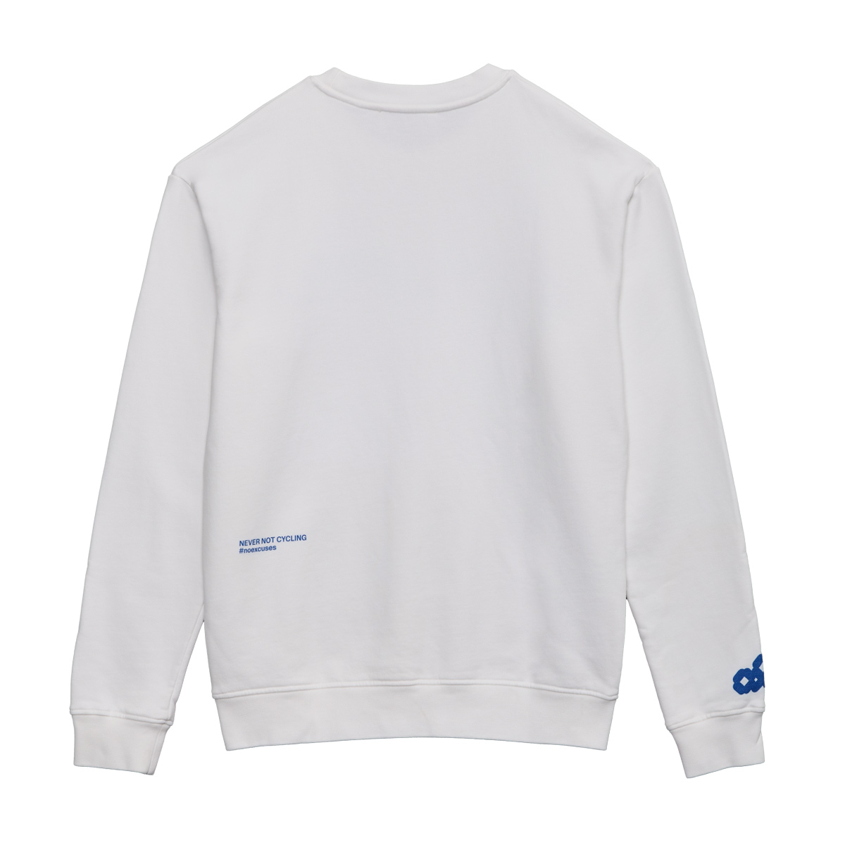 GENVELO Logo Sweatshirt Unisex GENVELO_Sweater_white-blue_02