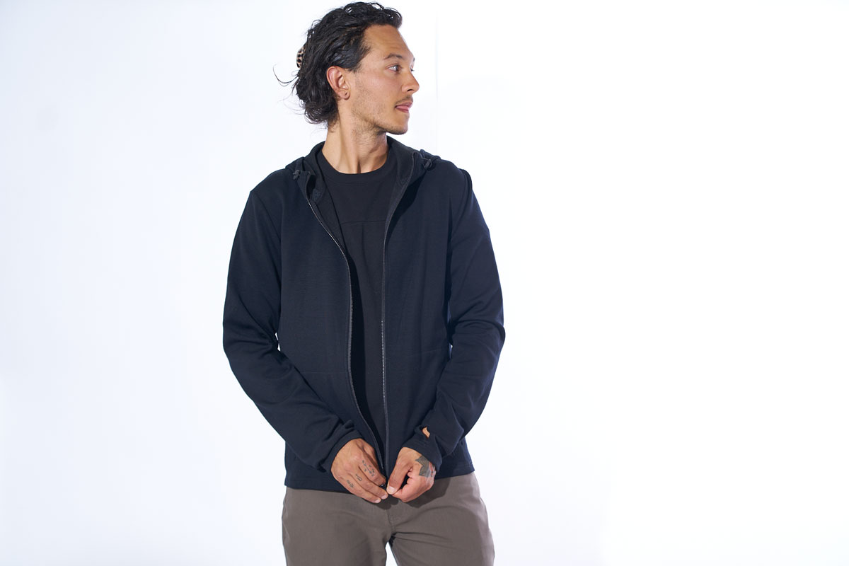Chrome Industries Merino Cobra 3.0 Sweatjacke Herren Chrome_Industries-AP-466-OLBR_Merino_Cobra_3-0_Hoodie_Men-m1
