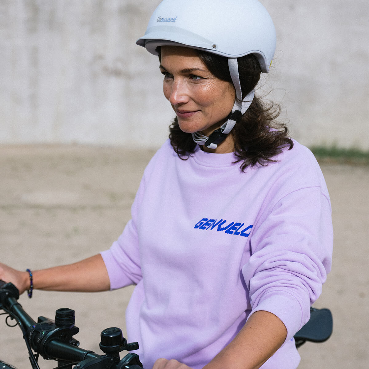 GENVELO Sweatshirt, Damen, lilac