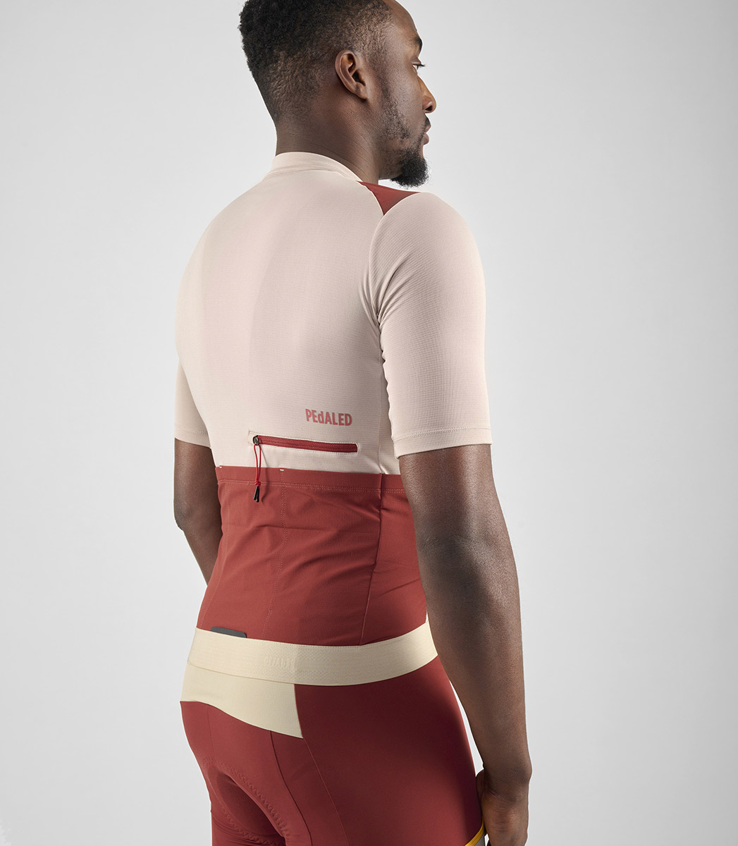 PEdALED Odyssey Merino Radtrikot Herren PEdALED_ODYSSEY_MERINO-JERSEY_beige_08