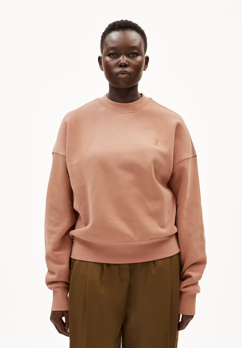 ARMEDANGELS Alizaa Sweatshirt Damen Armedangels_ALIZAA_Pullover_Women_Cinamon_02
