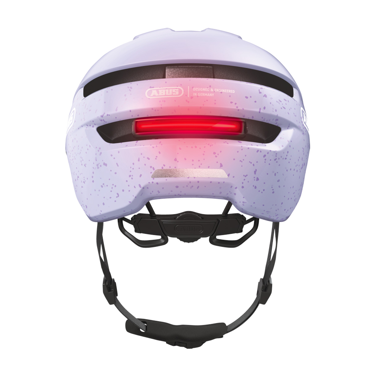 ABUS PURL-Y ACE Helm City Beleuchtung Licht Unisex light lavender helles lila ABUS PURL-Y ACE Helm City Beleuchtung Licht Unisex light lavender helles lila von Hinten