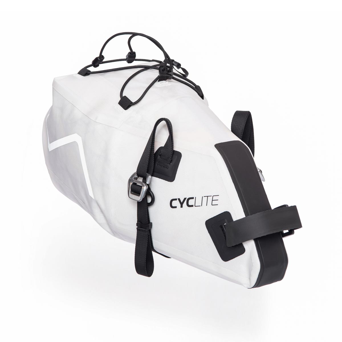 CYCLITE Saddle Bag small / 01 Satteltasche cyclite-561-Saddle-Bag-Small-black-light-grey-2