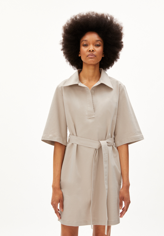 ARMEDANGELS Teagaa Blusenkleid Damen teagaa-light01-desert