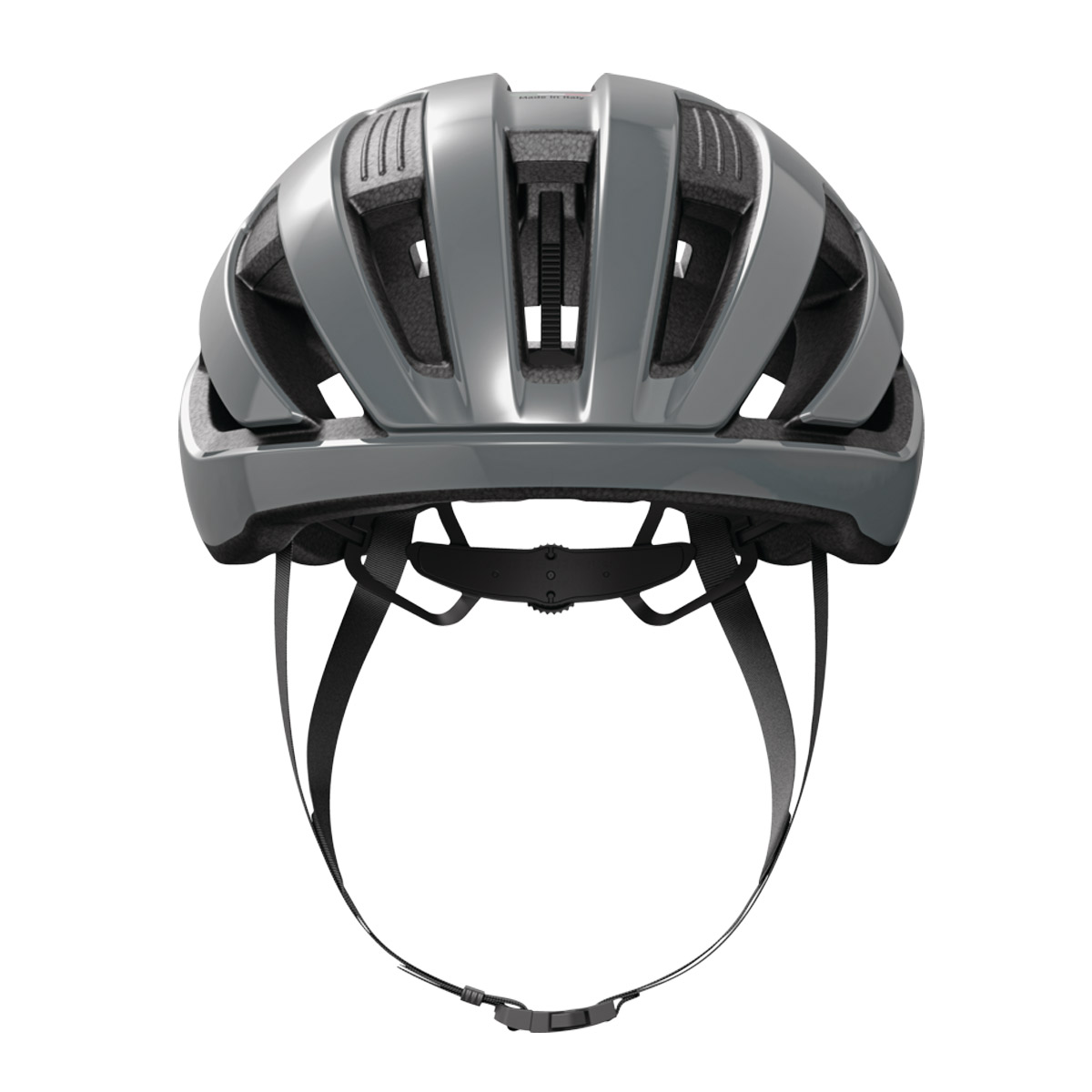 ABUS Helm Wingback Radsport Rennrad Unisex Damen Herren race grey ABUS Helm Wingback Radsport Rennrad Unisex Damen Herren race grey Ansicht vorne