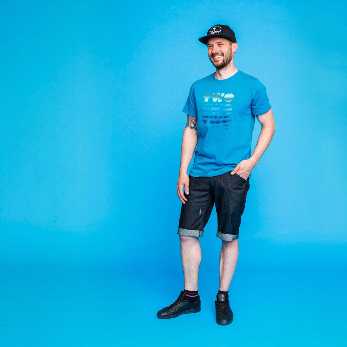 Triple2 Laag Logo T-Shirt Herren Triple2_2019_Looks_40_laag_kort_m