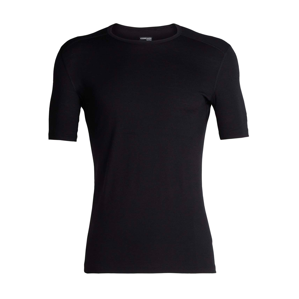 Icebreaker 200 Oasis Crewe Merino T-Shirt Herren FW18-MEN-200-OASIS-SS-CREWE-104509001_1, Bekleidung, T-shirt, Langarm, Ärmel