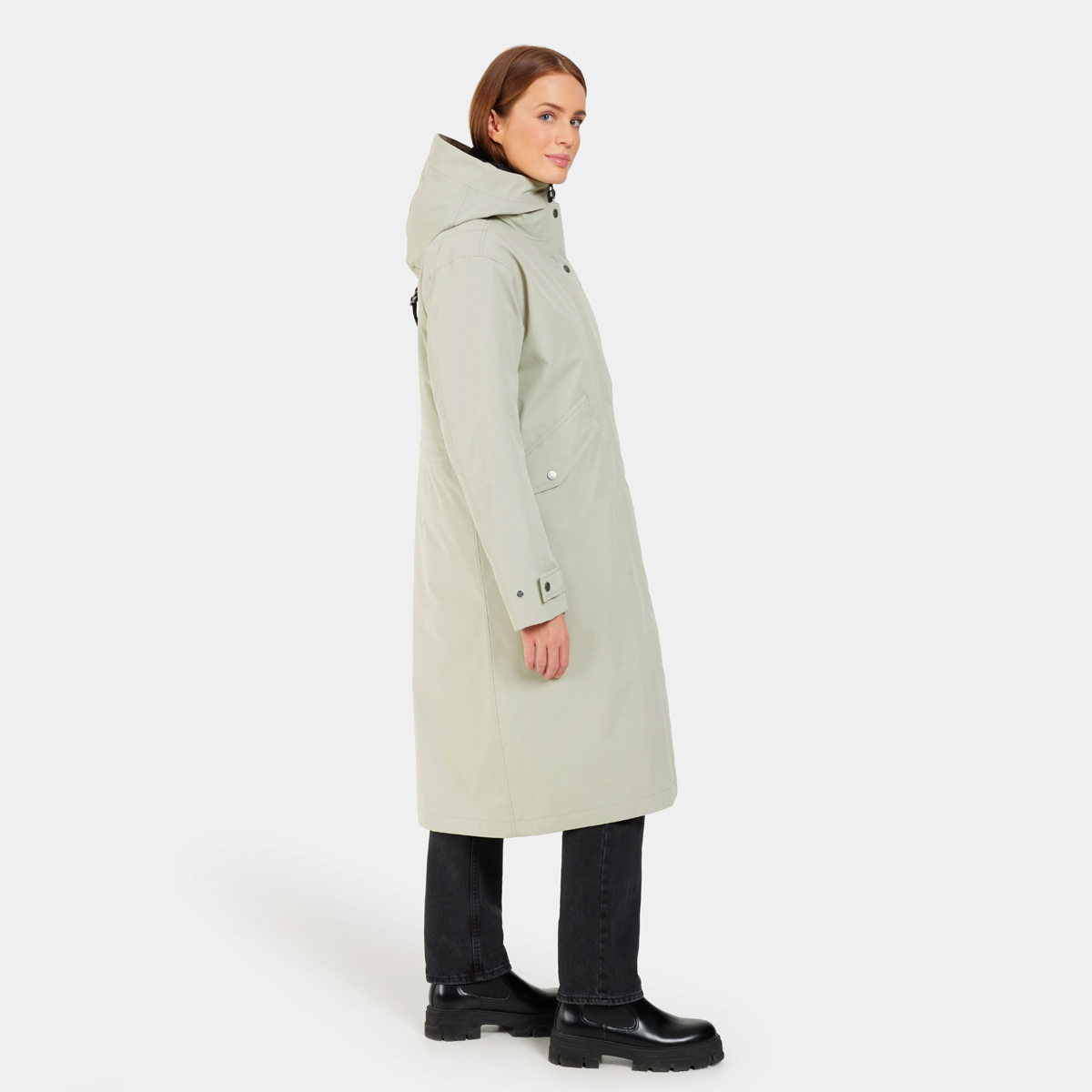 Didriksons MIA Parka Regenmantel Damen Didriksons_Mia-Parka_Women_Whited-Leaf_05