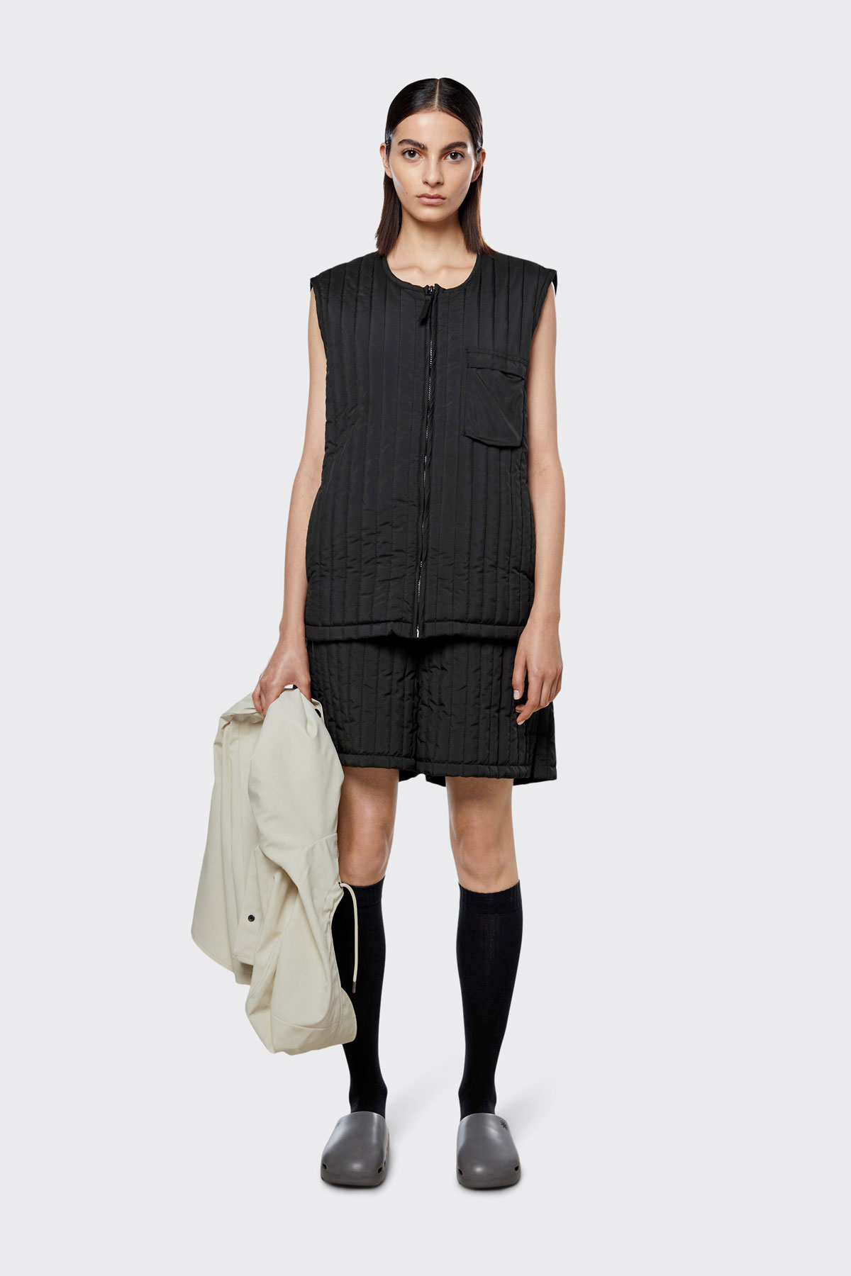 RAINS Liner Steppweste Unisex Rains_Liner_Vest_18320_BK_8