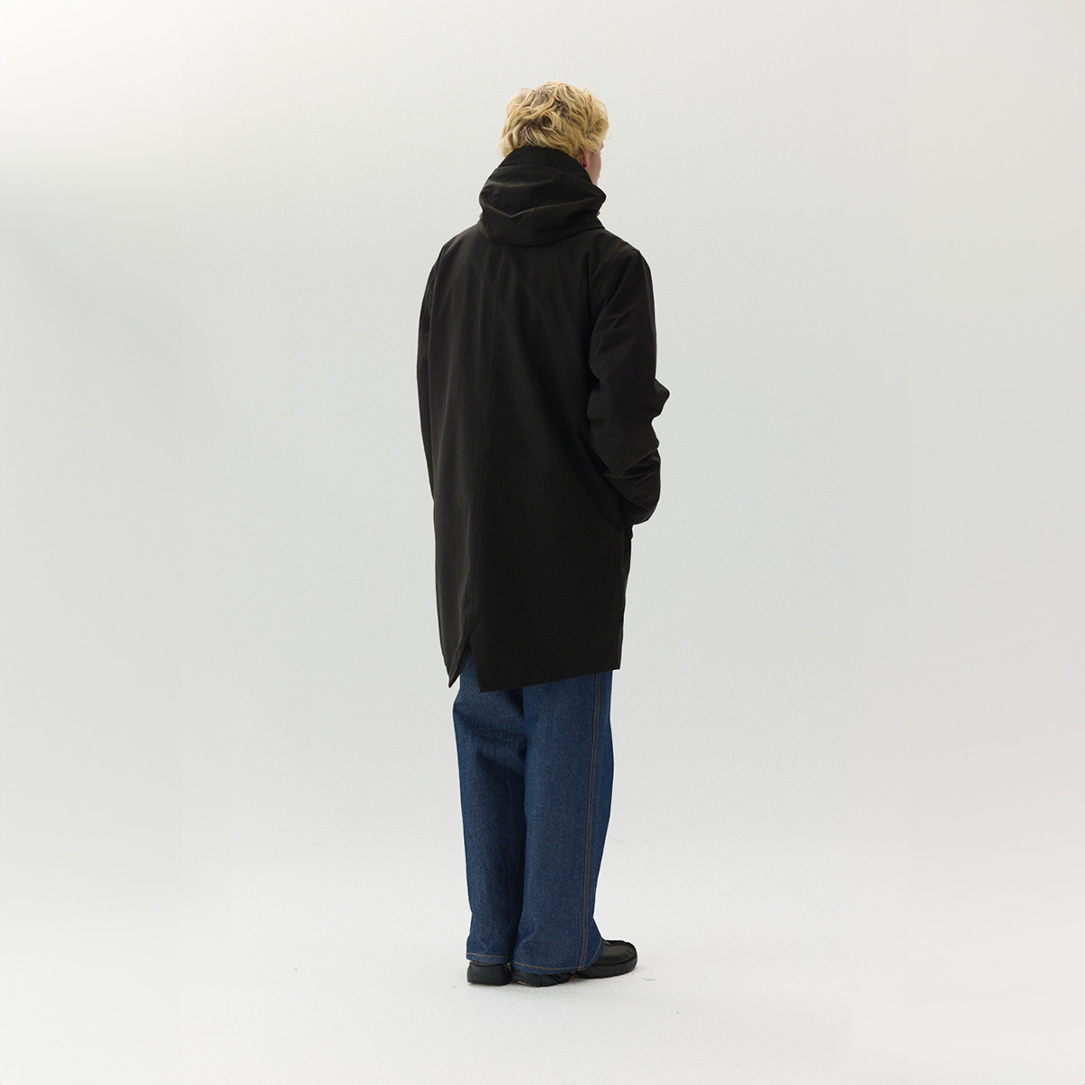 Welter Shelter Terror Weather Thermo Mantel Herren Welter-Shelter_TERROR-WATER-POLYRAYON-WOOL-LOOK_Mantel_Men_Black_03