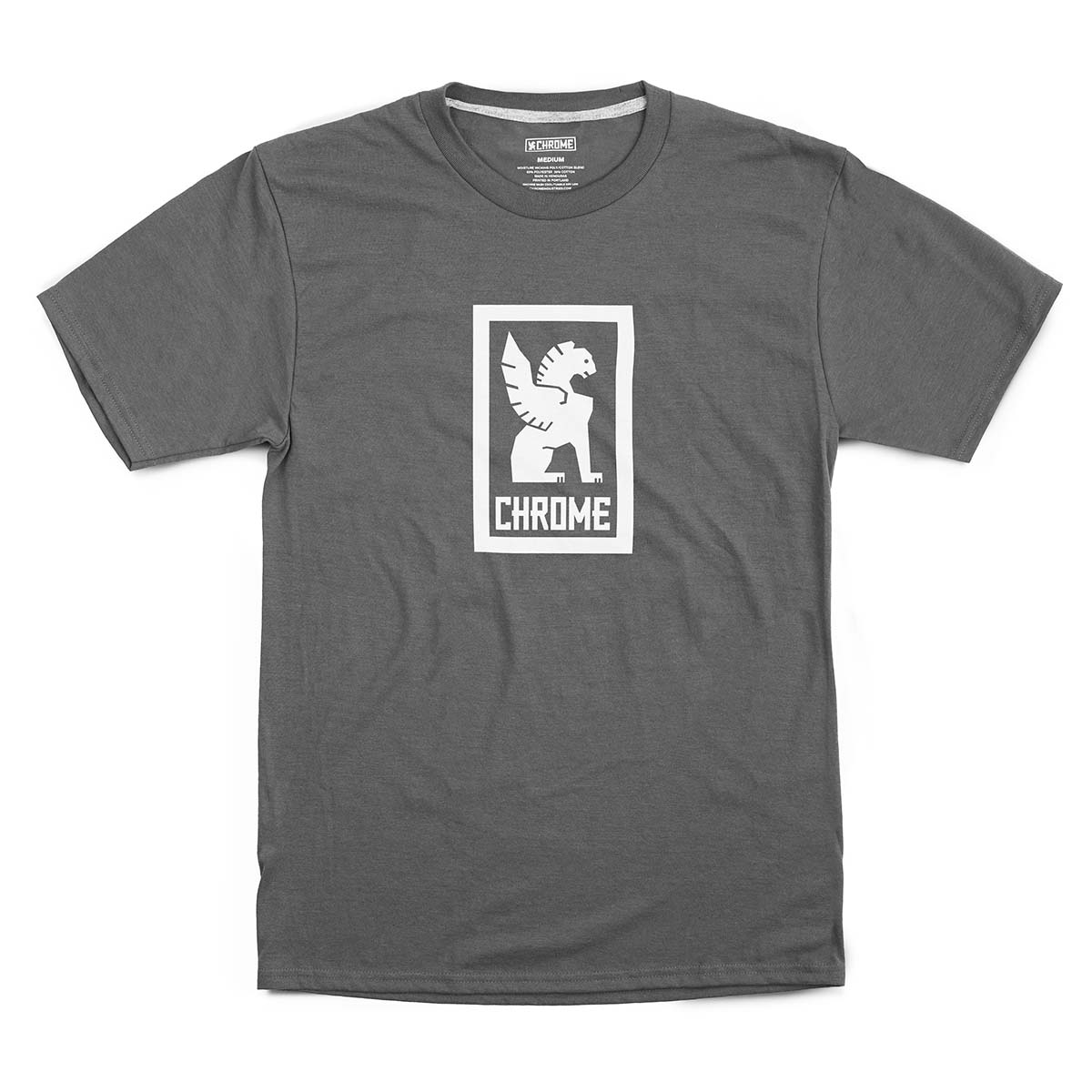 Chrome Industries Vertical Border Logo T-Shirt Herren Chrome Industries Vertical Border Logo T-Shirt Herren
