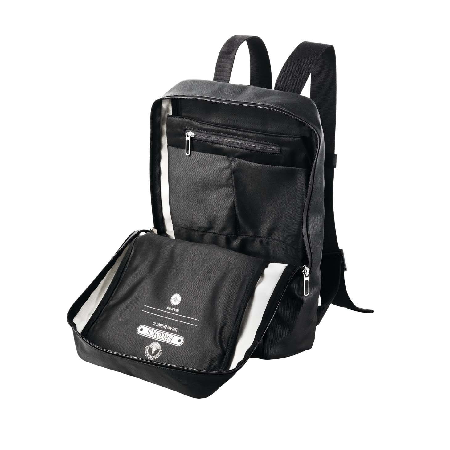 Brooks England Pickzip Canvas 20 L Rucksack 80030700_detail_2