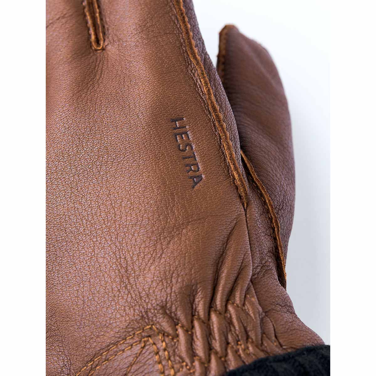 Hestra Deerskin Primaloft Rib Echtleder Handschuhe Herren Hestra_Deerskin-Primaloft-Rip_Gloves-Handschuhe_chocolate_02