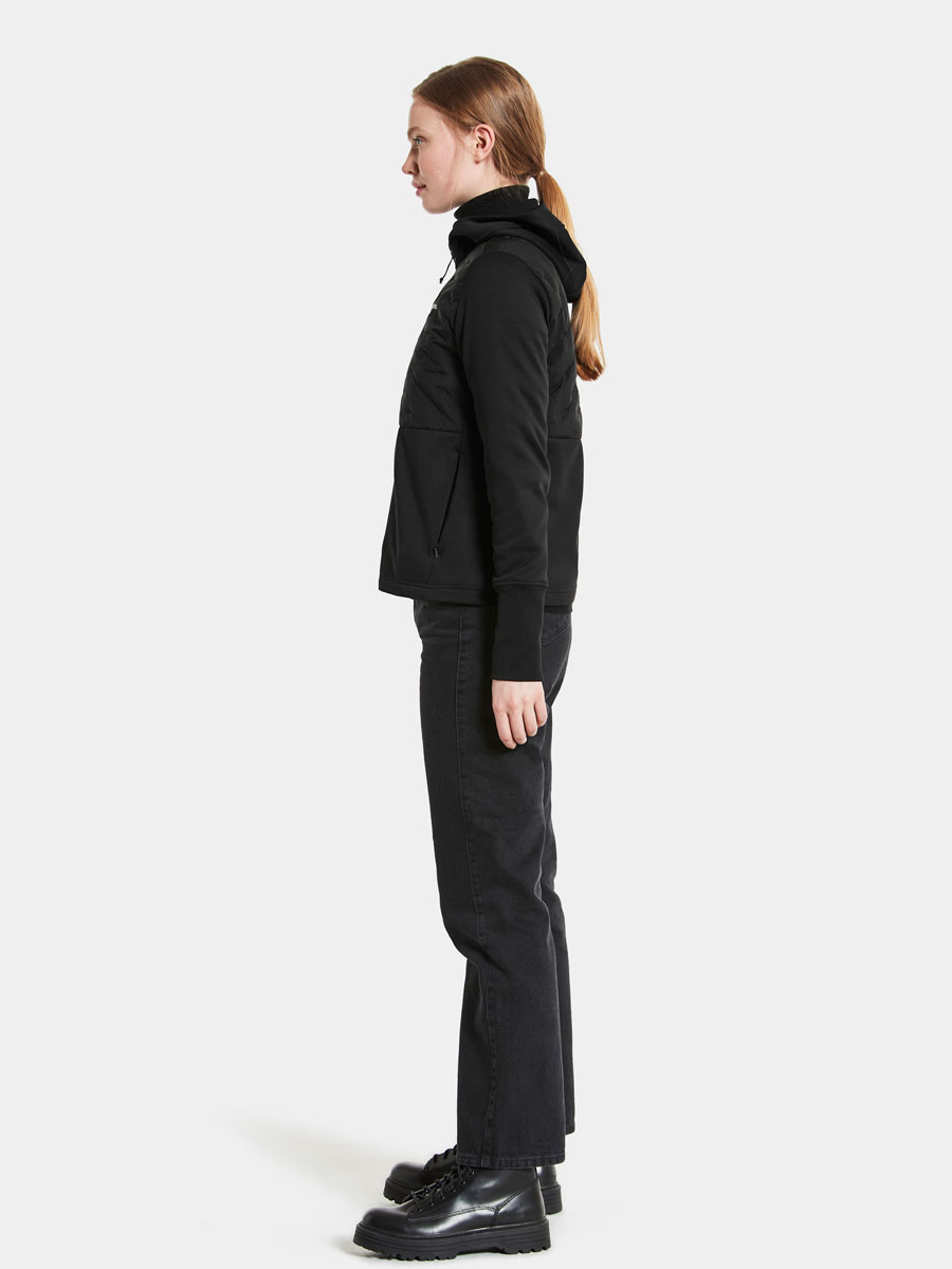 Didriksons VALDA Jacket 2 Fleecejacke Damen Didriksons_valda_womens_fullzip_2_504294_060_left1_m222