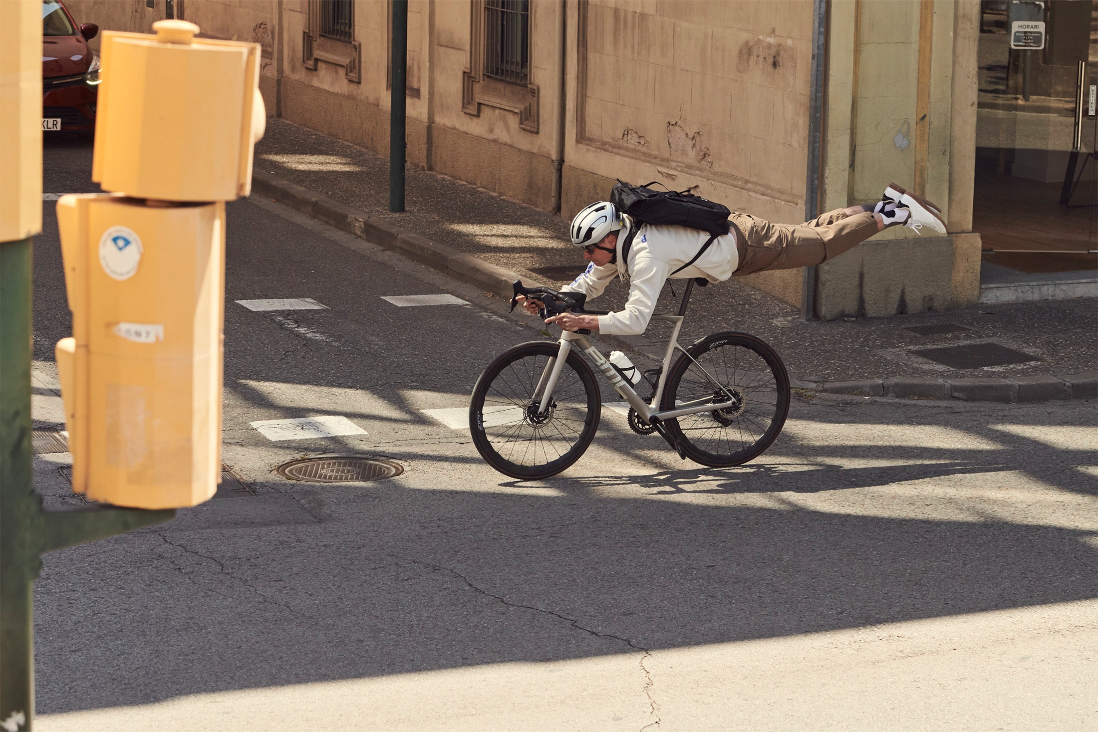 Helme, Auto, Fahrrad, Fahrradfahren, Person