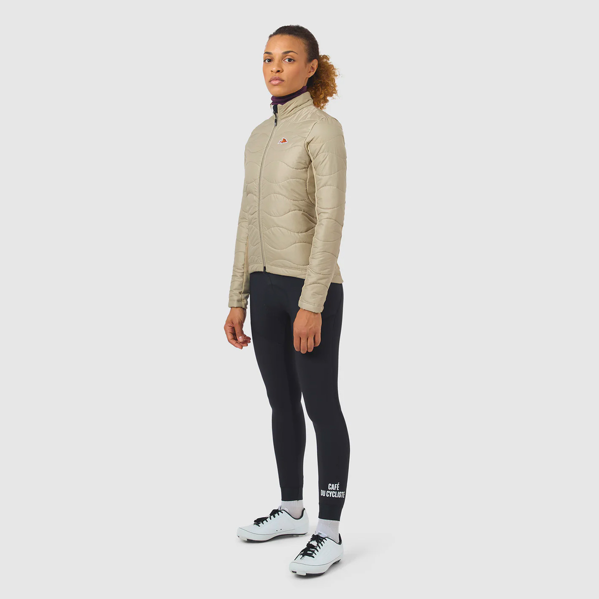 Café du Cycliste Albertine Primaloft Isolierte Jacke Damen Cafe-du-Cycliste_Albertine-Primaloft-Jacket-Thermal_Women_pearl-grey_05