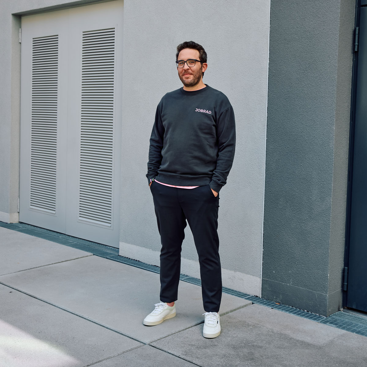 JobRad® Sweatshirt Herren quadrat_Sweatshirt-Herren-Grau_061_1200x1200