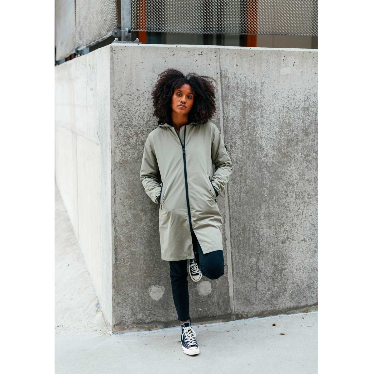 AGU Long Bomber Regenmantel Damen 430430-41