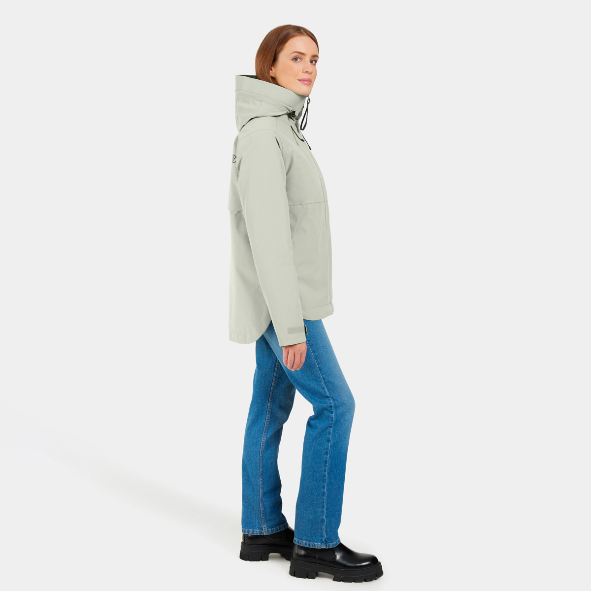 Didriksons JENNIE Regenjacke Damen Didriksons_Jennie-Jacket_Women_Whited-Leaf_06