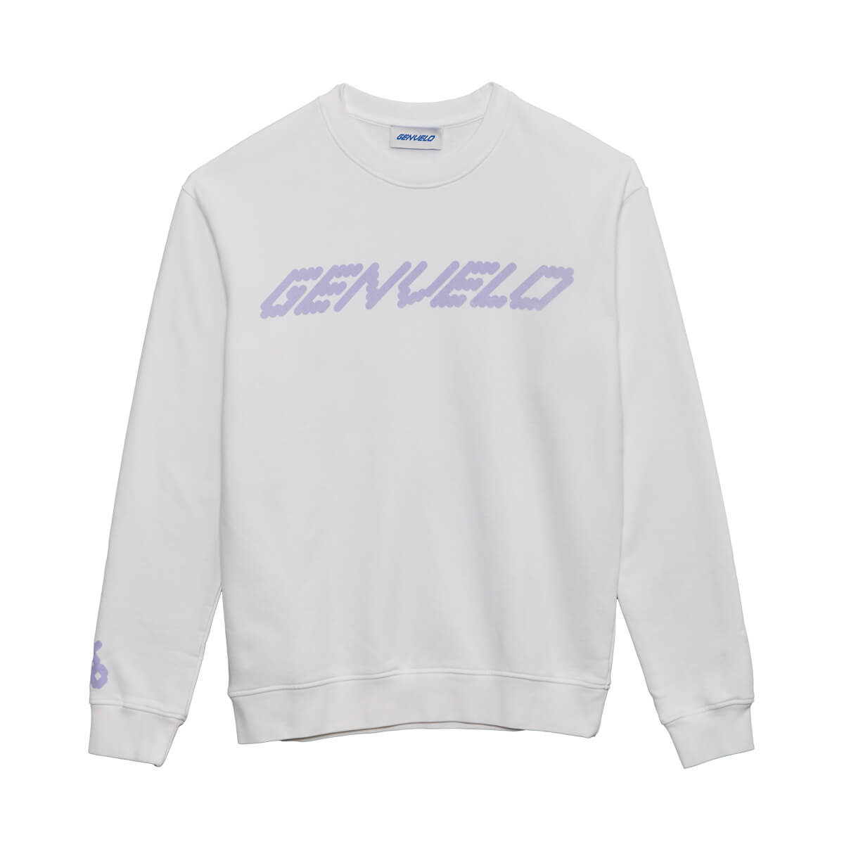 GENVELO Sweatshirt, Vorderseite, weiss