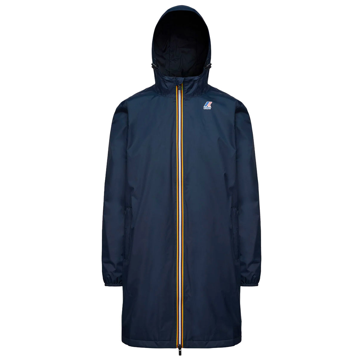 K-WAY Le Vrai 3.0 Eiffel Regenmantel Unisex K-Way_Le-Vrai-3.0-eiffel-warm_coat_blue-depth_01