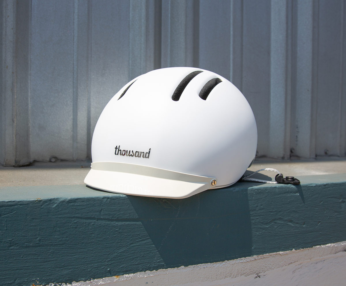 Thousand Chapter MIPS Fahrradhelm Thousand-THGL02060307-Chapter-Mips_Metro-White_09, Bekleidung, Schutzhelm, Helm