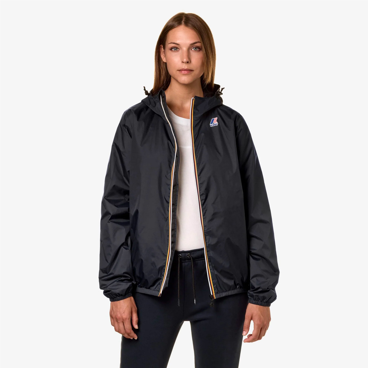 K-WAY Le Vrai 3.0 Claude Regenjacke Unisex K-Way_Le-Vrai-3.0-Claude-warm_jacket_blue-depth_04