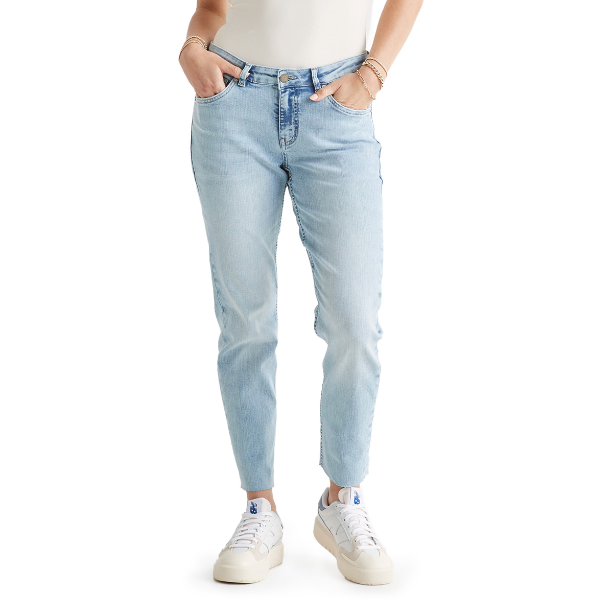 DUER Performance Girlfriend Jeans Medium Waist Damen DUER_WFLR5001-Performance-Denim-Girlfriend-Jean-Coastal-Blue_00