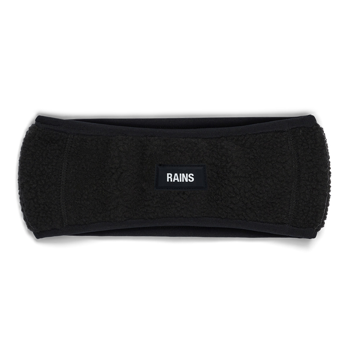 RAINS T1 Fleece Stirnband Rains_Fleece-Headband-T1_black_01