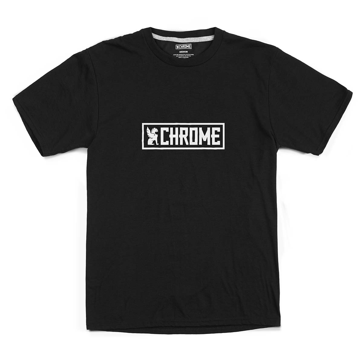 Chrome Industries Horizontal Border T-Shirt Herren AP-457-Chrome-Horizontal-Border-Tee-BKWT-1