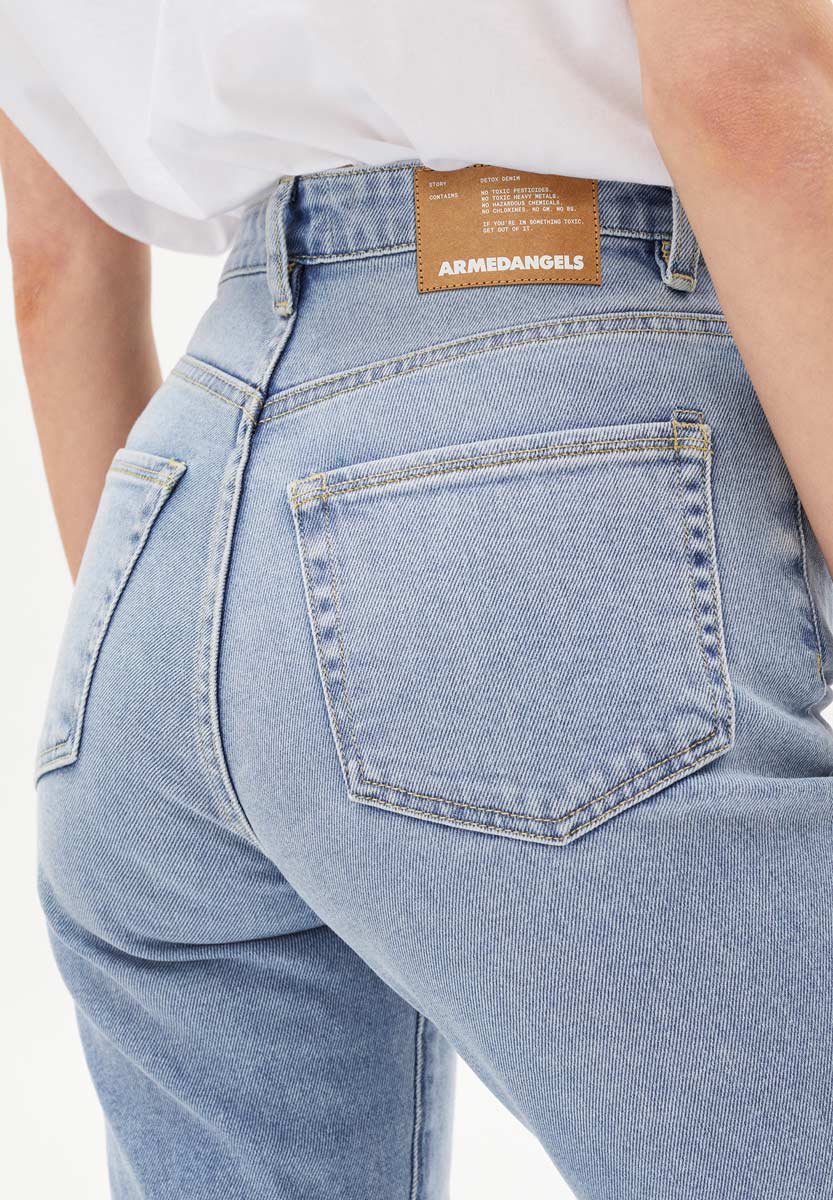 ARMEDANGELS Lejaani High Waist Ankle Slim Fit Jeans Damen Armedangels-LEJAANI-30003968-1855-easy-blue-4