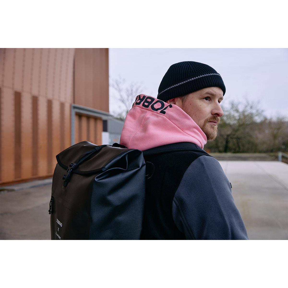 JobRad® x VAUDE Merino reflective Mütze Unisex Mütze, Hut, Erwachsener, Mann, Person