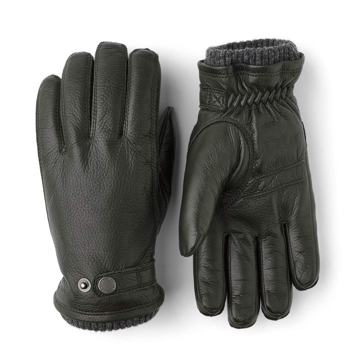 Hestra Utsjö Echtleder Handschuhe Unisex Hestra_Utsjo-Handschuh-Gloves_dark-forest_01