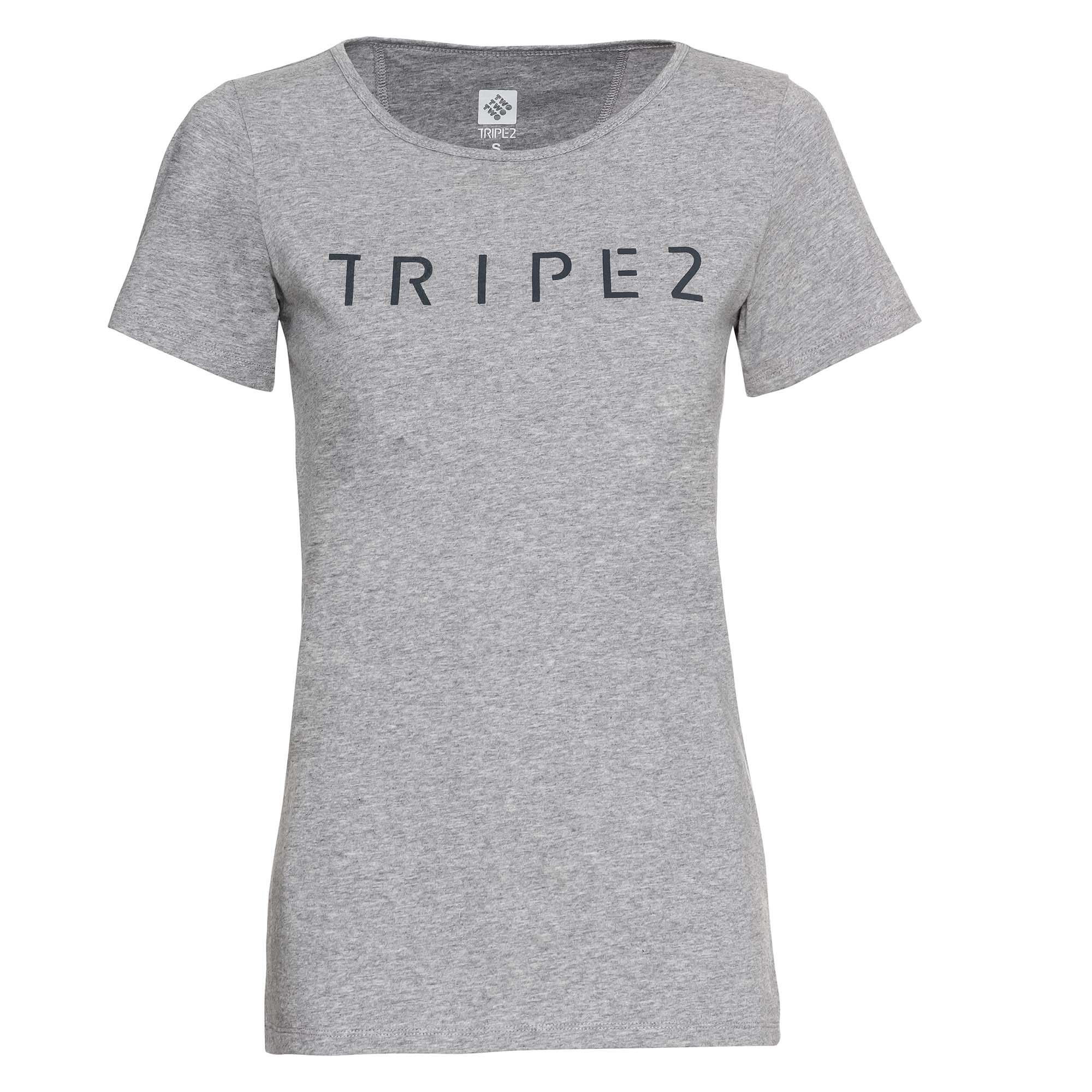 Triple2 TUUR Een Leaves Logo T-Shirt Damen Triple2 TUUR Een Leaves Logo T-Shirt Damen