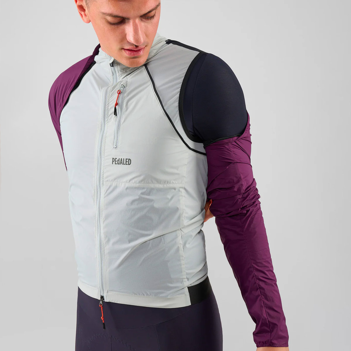 PEdALED Odyssey 2in1 Windjacke Herren Pedaled_Odyssey-detatchable-Fleece-Jacket_Men_Purple_07