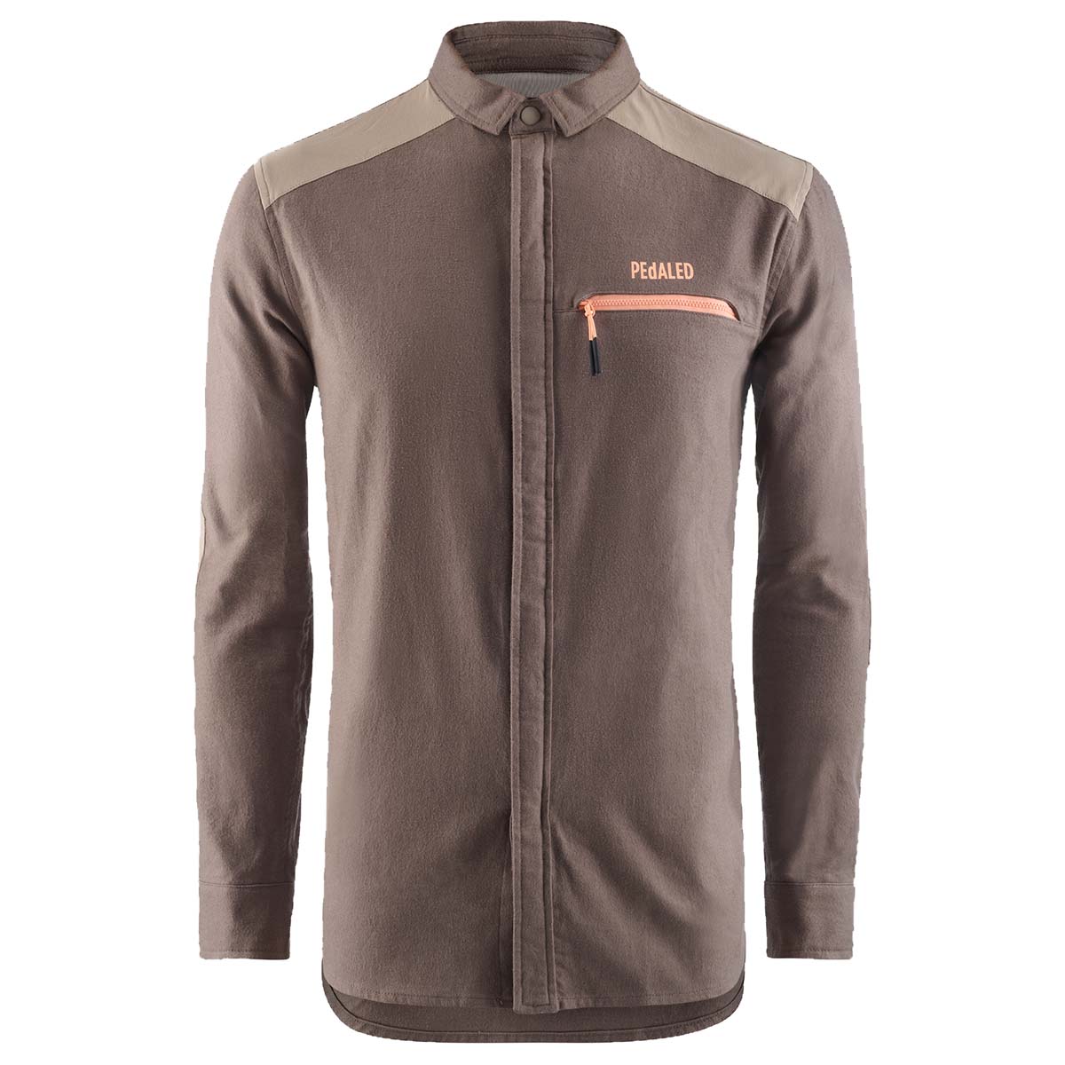 PEdALED Jary Hemd Unisex Pedaled-JARY_SHIRT-BROWN-1