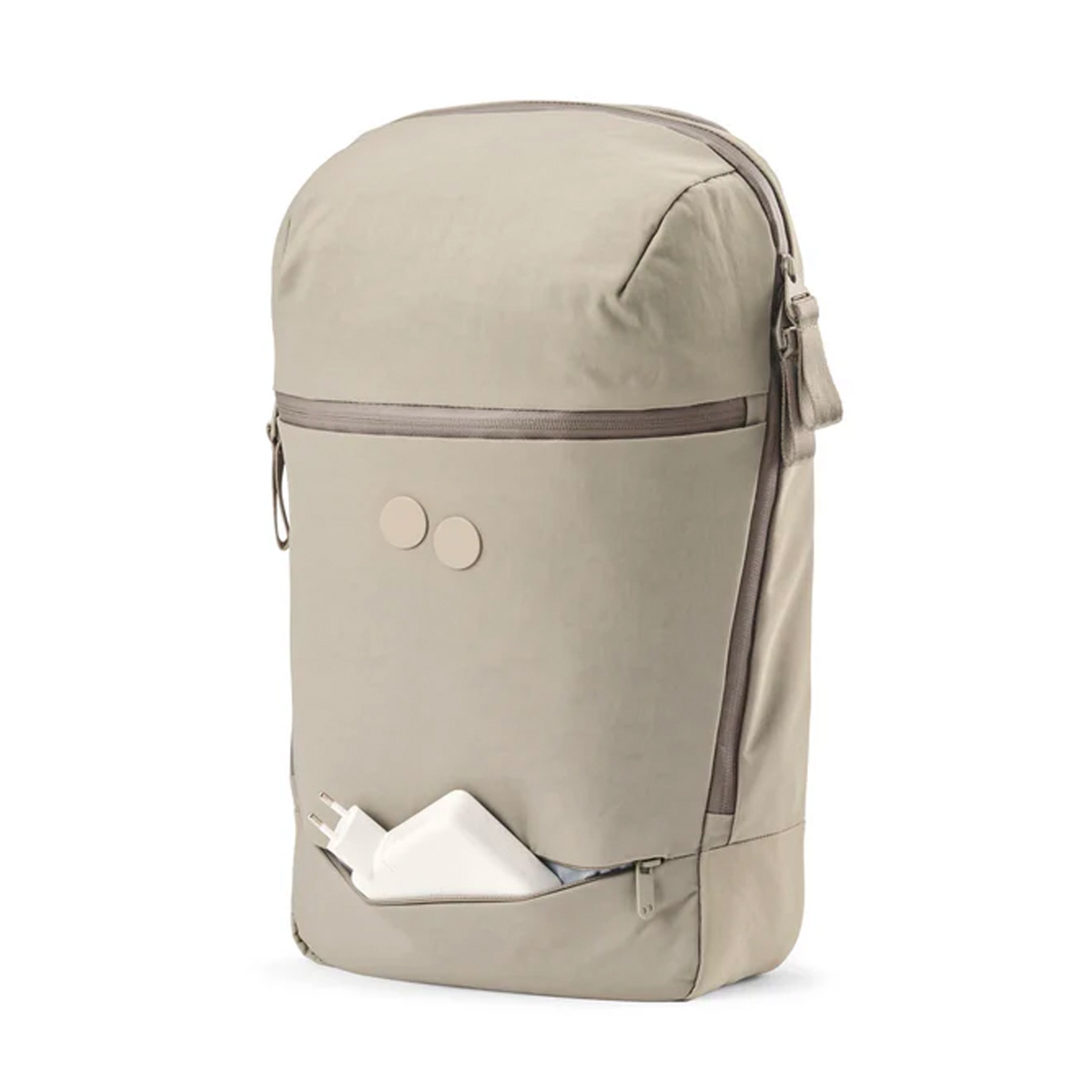 Pinqponq Kontor 16L Business Rucksack pinqponq_KONTOR-Crinkle-Tagesrucksack_Taupe_11