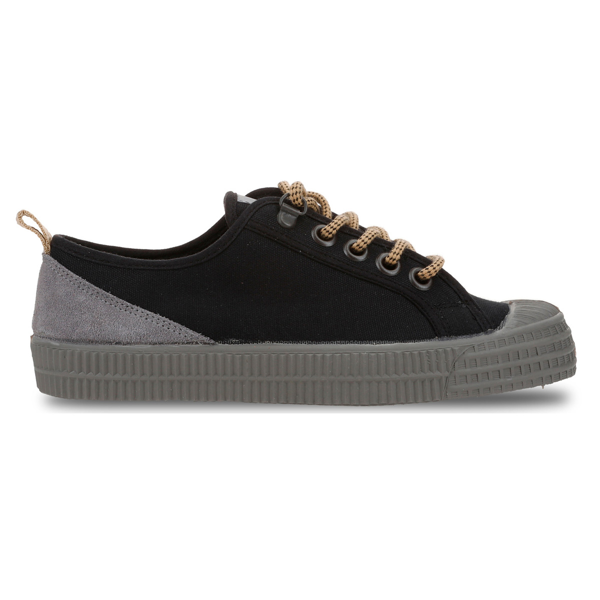 NOVESTA S.M. Hiker Sneaker Herren Novesta_S-M-Hiker-Men_black_01, Wildleder, Schuhwerk, Schuh, Leinwand, Turnschuh