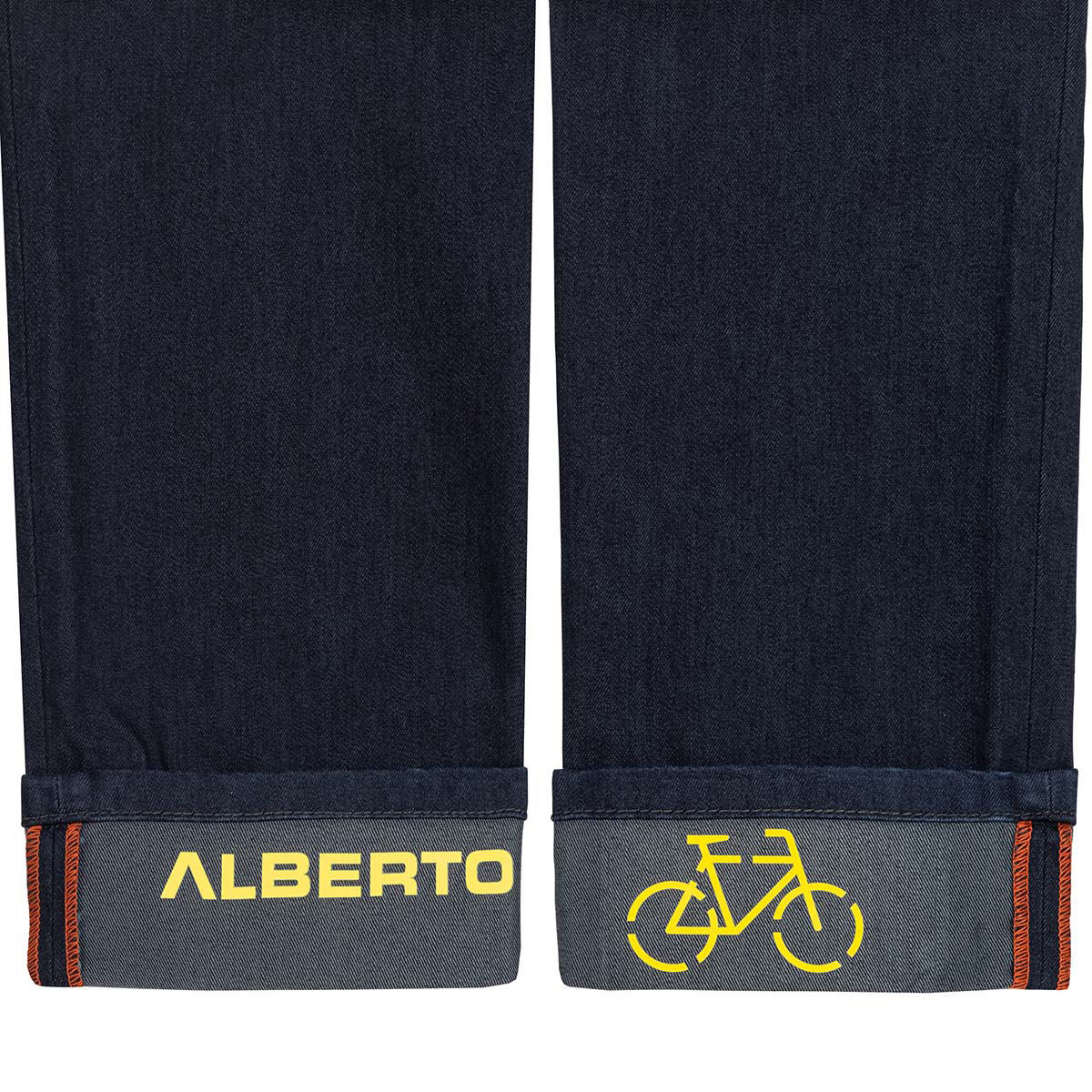 ALBERTO Fahrrad Jeans Regular Straight Fit Herren 5718-2492-Alberto-Bike-B-Eco-navy-Detail-2-3