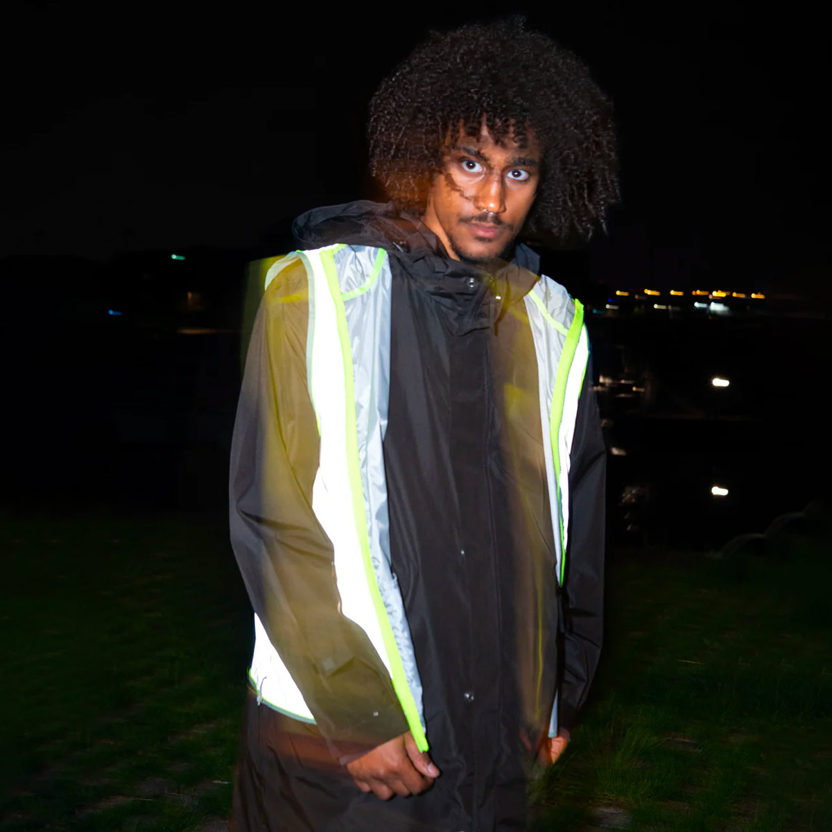 Gofluo Darknight Reflektierende Weste Unisex Gofluo_Darknight-Weste_grey-reflective_06