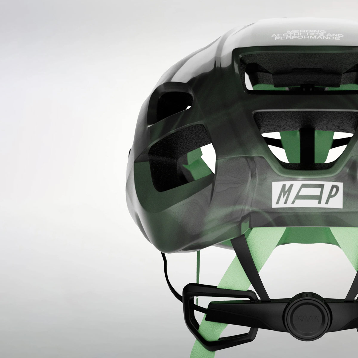 MAAP x KASK Protone Icon-CC Helm Radsport Unisex Loam MAAP x KASK Protone Icon-CC Helm Radsport Unisex Loam Detailansicht Hinten