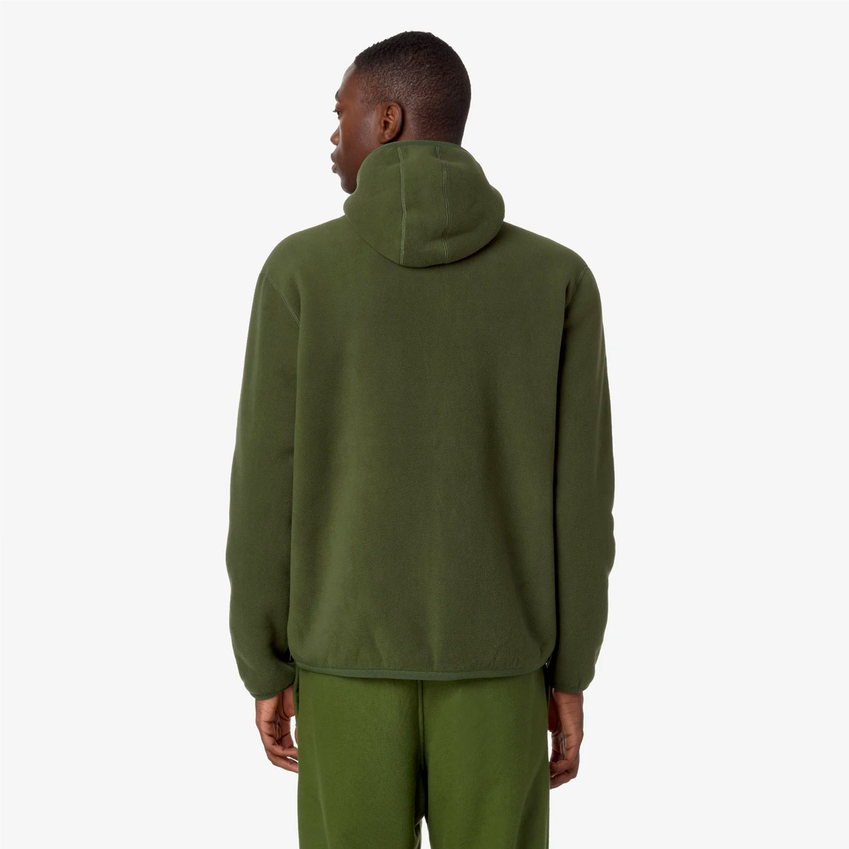 K-WAY Jack Sherpa Polar Fleece Double Wendejacke Herren k-way_JACK-SHERPA-POLAR-REVERSIBLE_Jacke_GREEN-C---GREEN-C_06