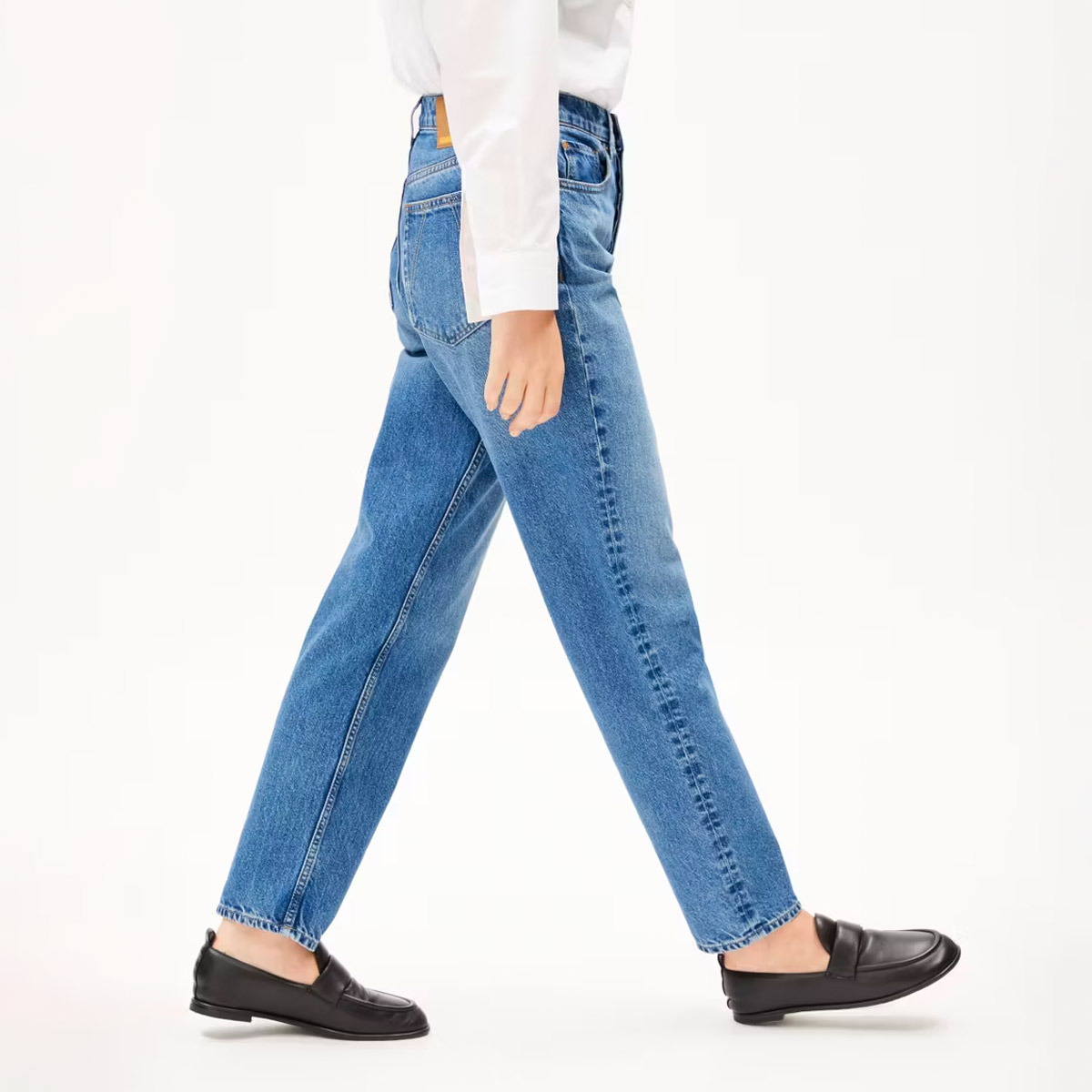 ARMEDANGELS Aaikala High Waist Straight Leg Jeans Damen Armedangels_AAIKALA-Jeans_Damen_Crunchy_07
