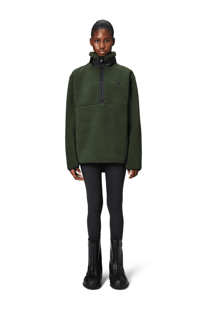 RAINS Yermo Halfzip T1 Fleece Pullover Unisex Rains_Yermo-Fleece-Halfzip-T1-Unisex_green_05