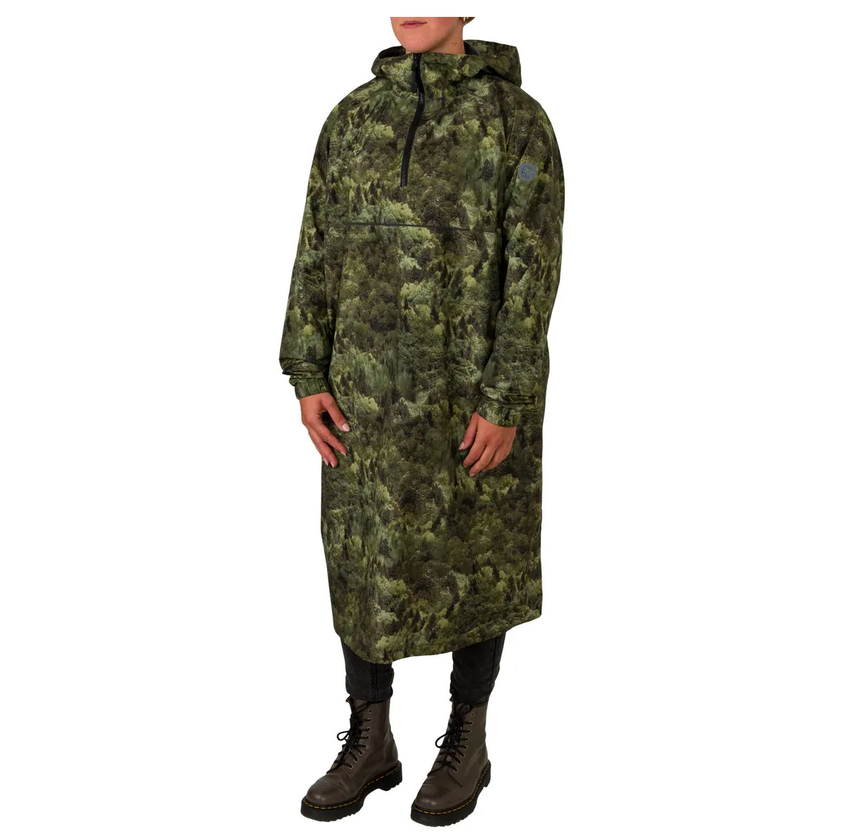 AGU Motion Waldprint Regenponcho Unisex AGU_Motion-Poncho-Forest_06