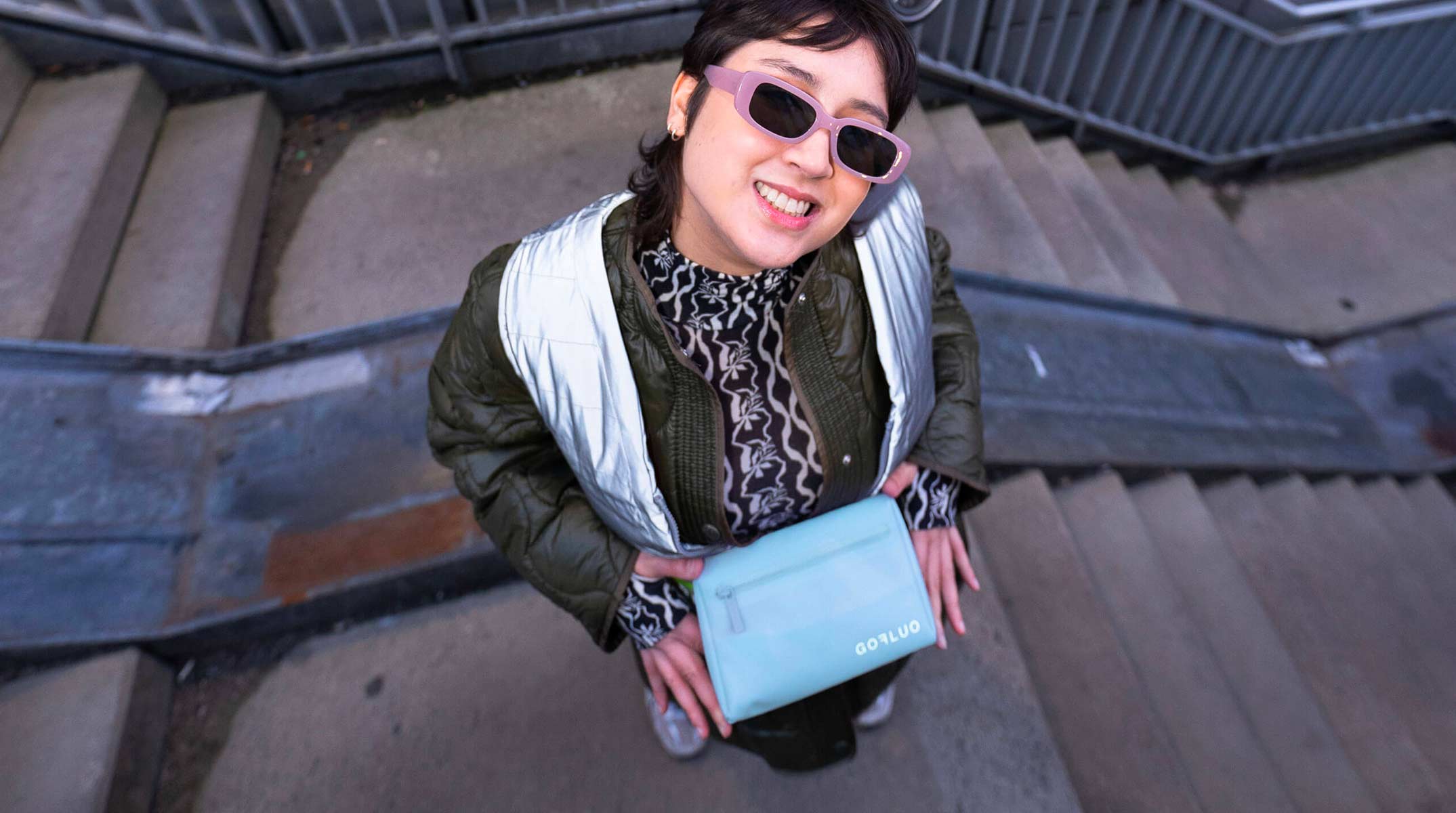 Gofluo Harper Hip Bag 2.0 Crossbody Tasche Unisex GOFLUO_Harper-Bag-Sky-Blue_04