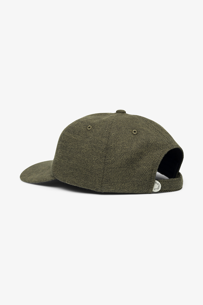 ROTHOLZ Flanell Floppy Cap Unisex Rotholz_FlannelFloppyCapOrganicCotton-MossGreen_02