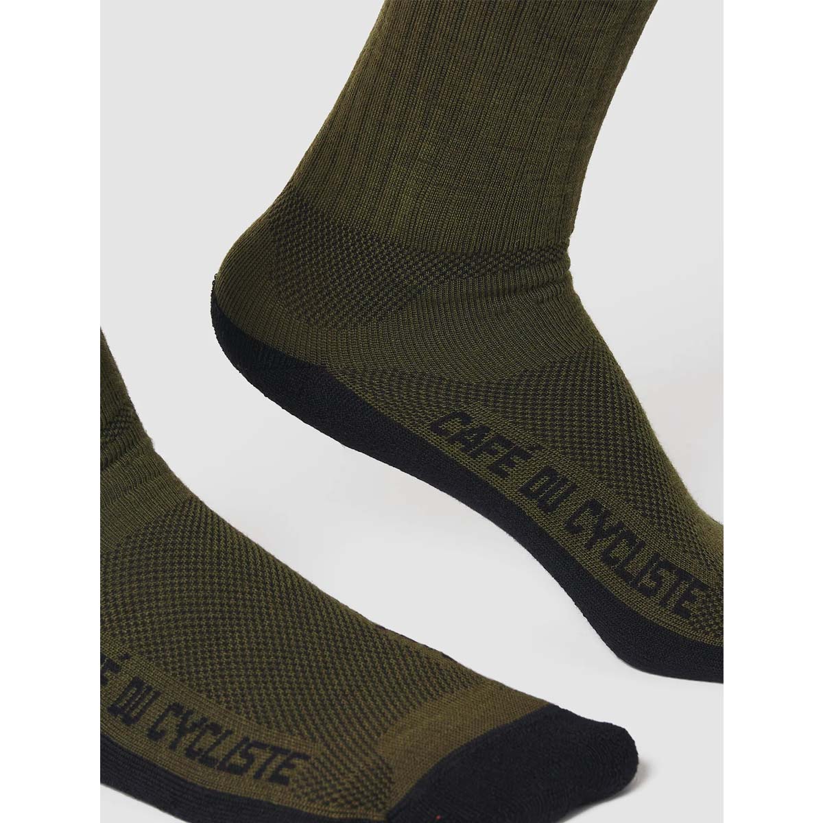 Café du Cycliste Primaloft Radsocken Unisex Cafe-du-Cycliste_Primaloft-Socks_khaki_02